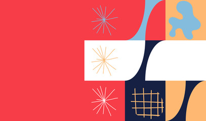 Abstract Vector Hand-drawn Pattern Design