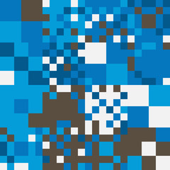 Abstract Vector Mosaic Pattern Design