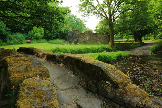 Pack horse bridge, Wycoller, Lancashire