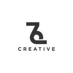 Letter Z Logo. minimalist Unique modern geometric creative elegant. Vector icon
