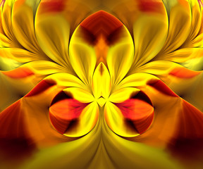 Obraz na płótnie Canvas Computer generated fractal artwork