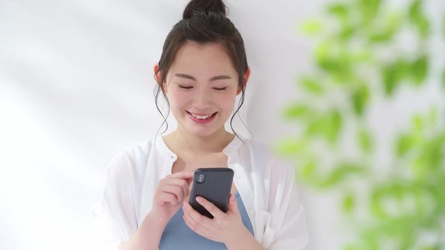 スマートフォン・女性