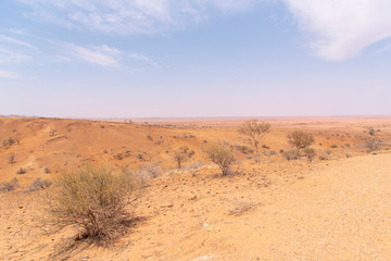Fototapeta na wymiar The desert of Silverton outback of New South Wales, Australia.