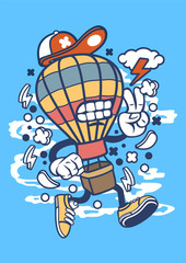 Funny Creative Cartoon Character