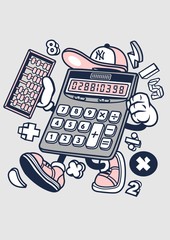 Funny Creative Cartoon Character