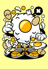 Funny Creative Cartoon Character