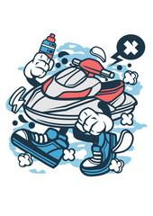 Funny Creative Cartoon Character