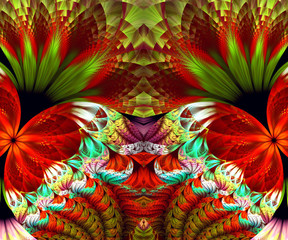 Computer generated fractal artwork