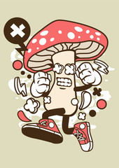 Funny Creative Cartoon Character