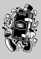 Funny Creative Cartoon Character