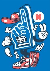 Funny Creative Cartoon Character