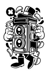 Funny Creative Cartoon Character