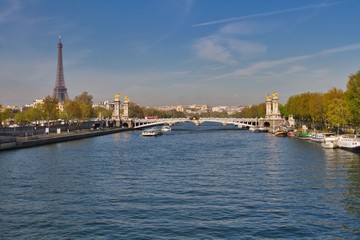 View of Skyline Paris France