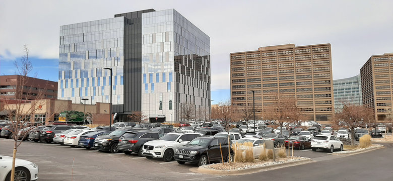 Greenwood Village, Colorado - November 19, 2019: DTC, The Denver Tech Center