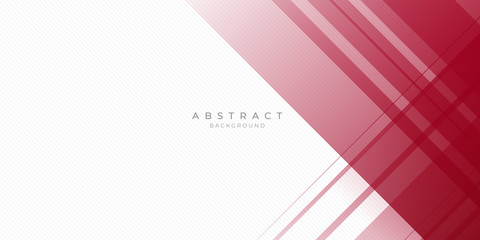 Abstract modern background gradient color. Red maroon and white gradient with stylish line and square decoration suit for presentation design.