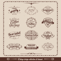creative creative modern vintage calligraphic design elements. Decorative swirls or scrolls, vintage elements, flourishes, labels and dividers,. Retro vector illustration