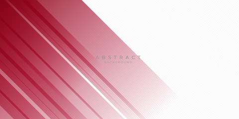 Abstract modern background gradient color. Red maroon and white gradient with stylish line and square decoration suit for presentation design.