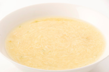 玉子とコーンの中華スープ