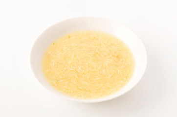 玉子とコーンの中華スープ