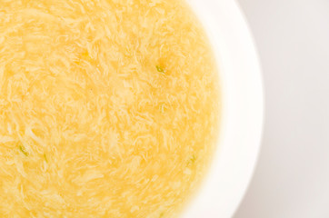 玉子とコーンの中華スープ