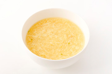 玉子とコーンの中華スープ