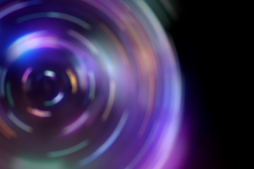 Blue, purple, pink abstract blurred background. Blurring the rotation.