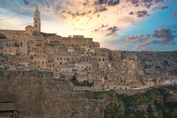 Fototapeta premium Ancient Italian Town in Southern Italy