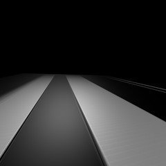 Abstract textured perspective lines, fantastic & futuristic background design. Ideal for product display, stage, web banner, virtual reality and ad cover design.