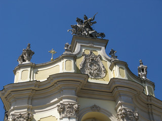 Fototapeta na wymiar St. George's Cathedral, Lviv, Ukraine