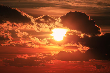 atardecer