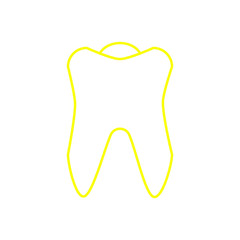 tooth tooth shaped vector icon