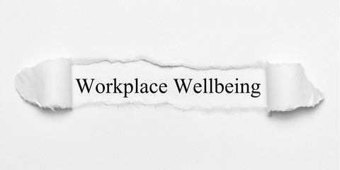 Obraz premium Workplace Wellbeing