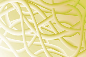 Fondo con tubos y conductos amarillo y curvos. © Gabrieuskal