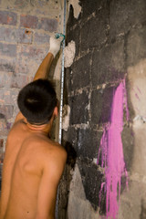 Repair of premises after a fire.