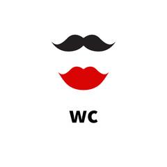 Hipster icons for wc