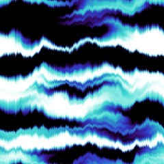 Fototapeta na wymiar Indigo abstract tie dyed effect work folk textured casual modern unique seamless repeat raster jpg pattern swatch.