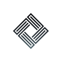 Abstract geometric shape futuristic illustration liquid element 3D geometry technology tech flux twist warp fantasy