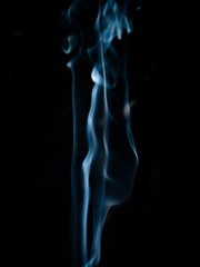 smoke texture  on black background