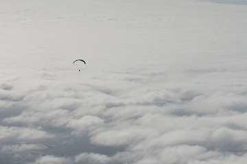 flying in the sky