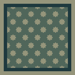 floral pattern for fabric print and scarf