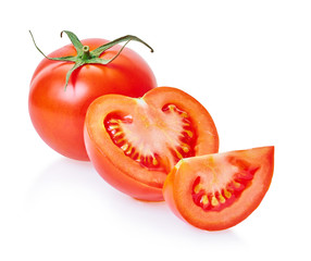 tomatoes with clipping path