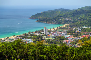 Fototapeta na wymiar coastline Phuket island Thailand
