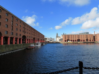 Albert dock liverpool uk