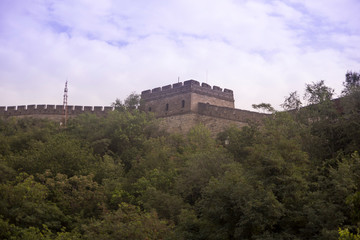 Fototapeta na wymiar The great chineese wall in mutianyu
