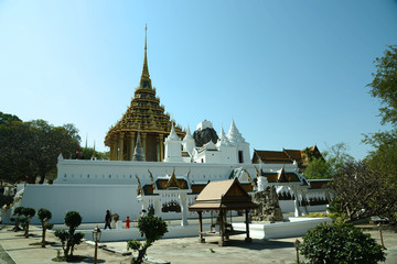 Tempel Wat Phra Phutthabat, Saraburi, Thailand