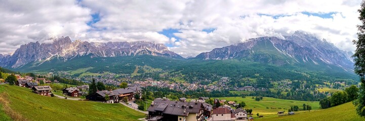 Dolomiten - Cortina d'Ampezzo - Aussicht Berge