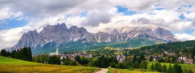 Dolomiten - Cortina d'Ampezzo - Aussicht Berge