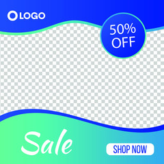 Sales banner template design, Big sale special offer. Vector illustration.