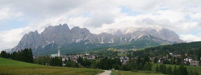 Dolomiten - Cortina d'Ampezzo - Aussicht Berge