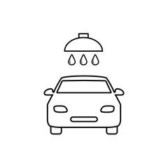 washing car icon. Shower for cars icon vector 
